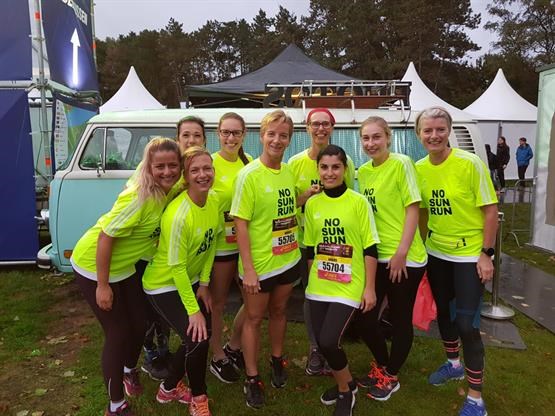 Met het ANBOS-team hardlopen om aandacht te vragen voor kanker? 2