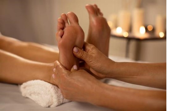 Voetreflexzonemassage