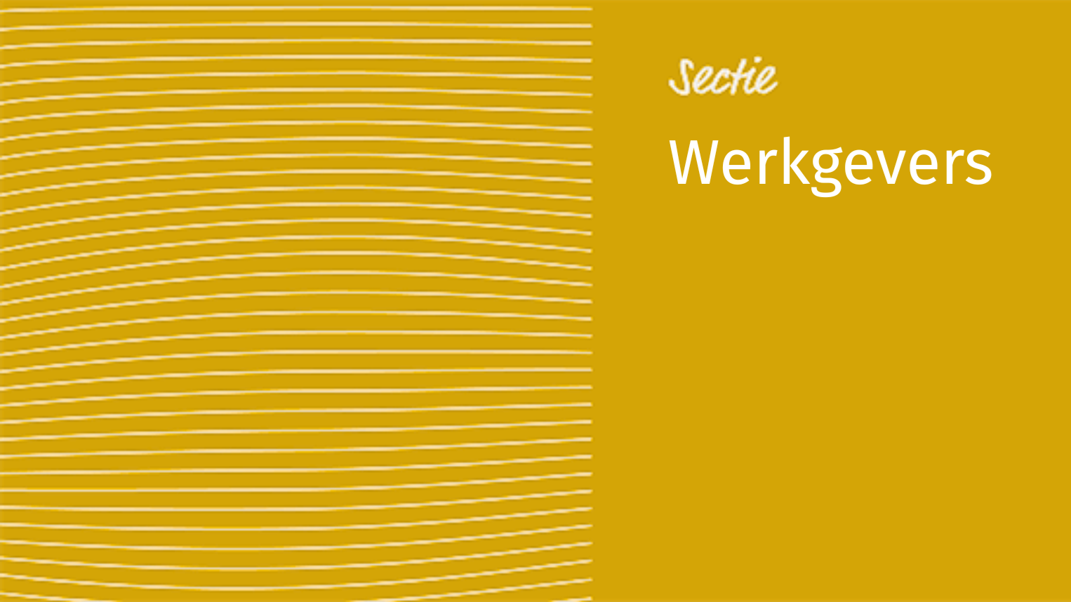 Werkgeversbijeenkomst 29 oktober 2026